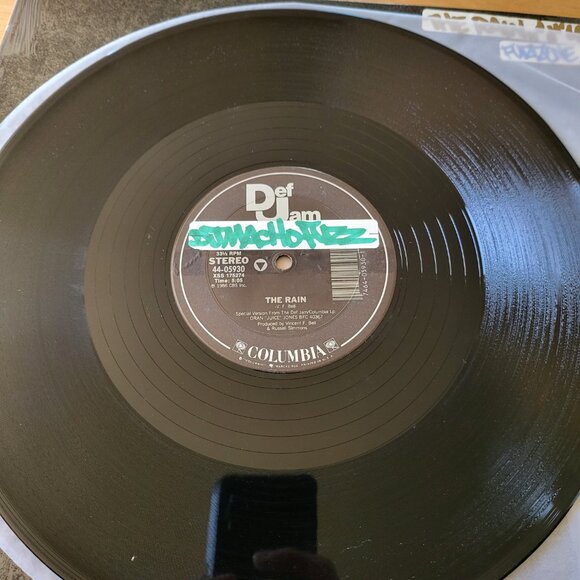 Oran Juice Jones The Rain Your Song 12" Vinyl Single R&B 1986 Def Jam Record LPB - Picture 7 of 9